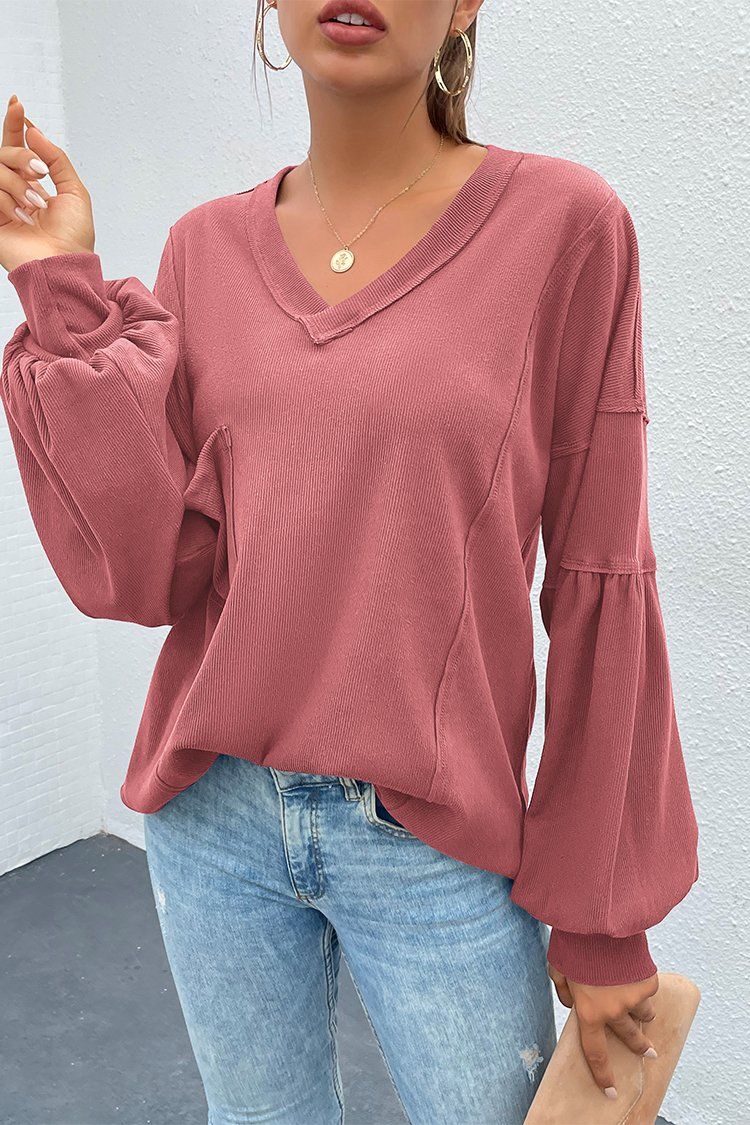 PRETTYGARDEN-Women-Casual-V-Neck-Long-Sleeve-Tunic-Tops-Solid-Loose-Fit-Side-Slit-Ribbed-Knit-Pullover-Blouses-Top-with-Pocket-PRETTYGARDEN-1627610949.jpg