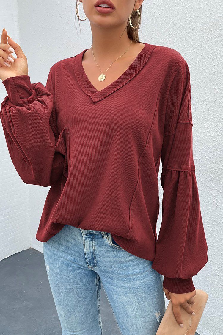 PRETTYGARDEN-Women-Casual-V-Neck-Long-Sleeve-Tunic-Tops-Solid-Loose-Fit-Side-Slit-Ribbed-Knit-Pullover-Blouses-Top-with-Pocket-PRETTYGARDEN-1627610953.jpg